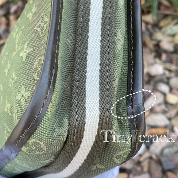 -Authentic Louis Vuitton Mini Lin Pochette Kathleen Bag - Picture 13 of 17